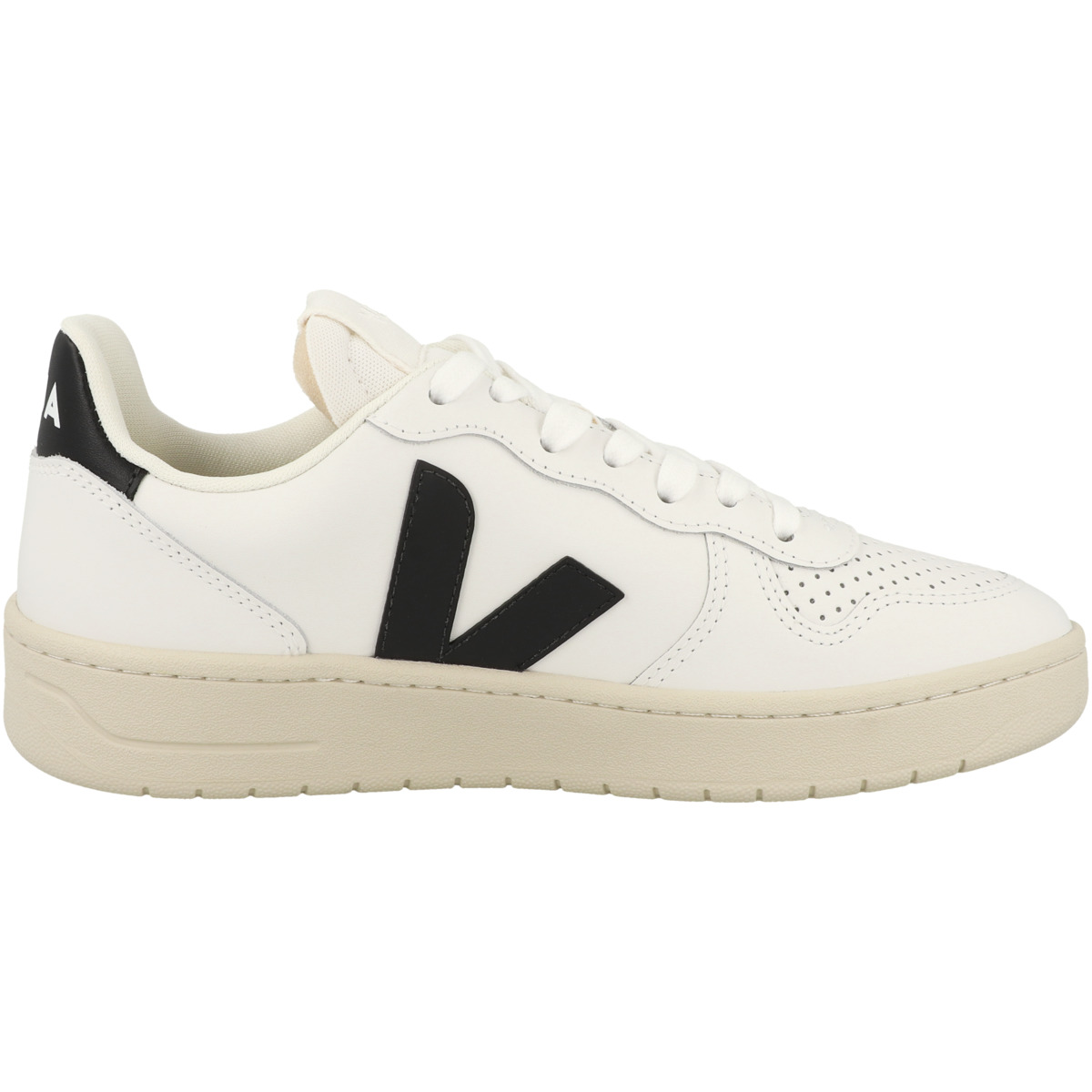 VEJA V-10 Leather Sneaker low weiss