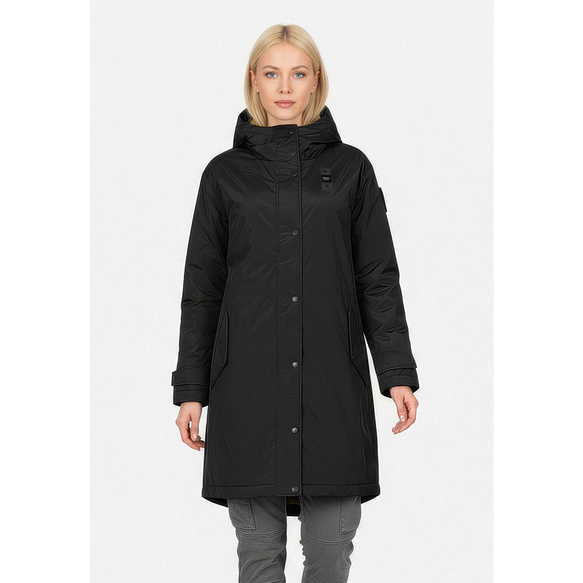 Blauer Payne Parka schwarz