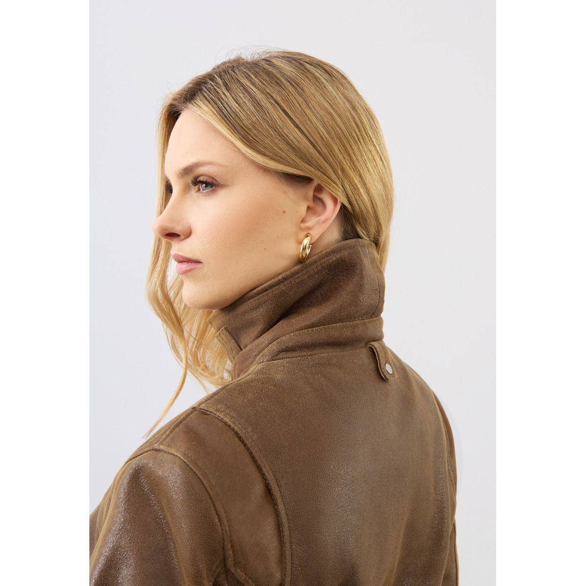 Bolongaro Trevor Kori Jacket Lederjacke braun