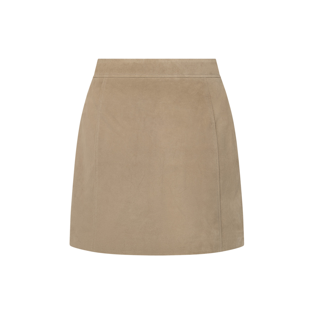 Bolongaro Trevor Rylee Mini Skirt Lederrock beige