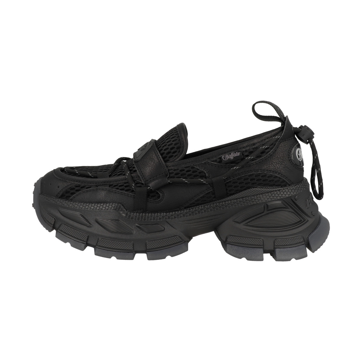 Buffalo Saturn Loafer Tec Halbschuhe schwarz