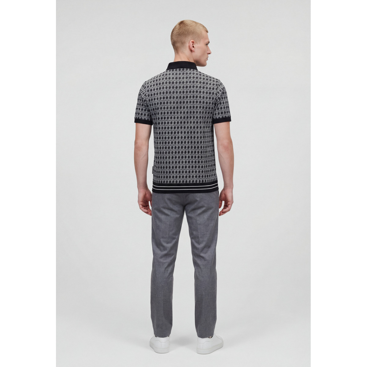 KARL LAGERFELD 745006 Poloshirt schwarz