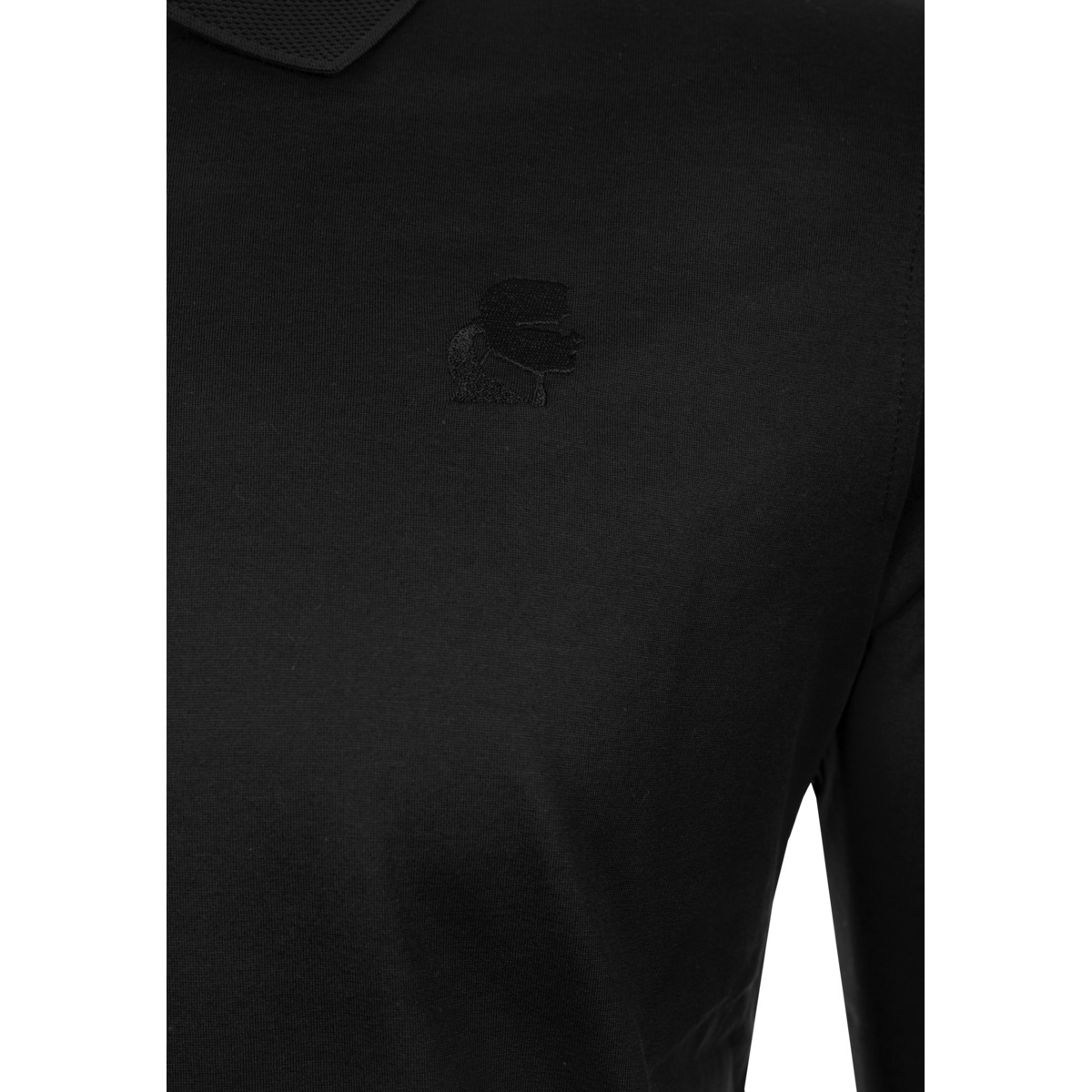 KARL LAGERFELD 745000 Poloshirt schwarz