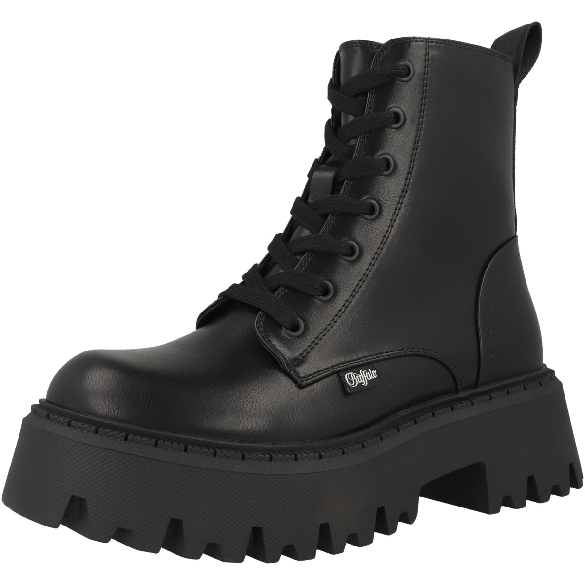 Buffalo Aspen Lace Up Mid Boots schwarz