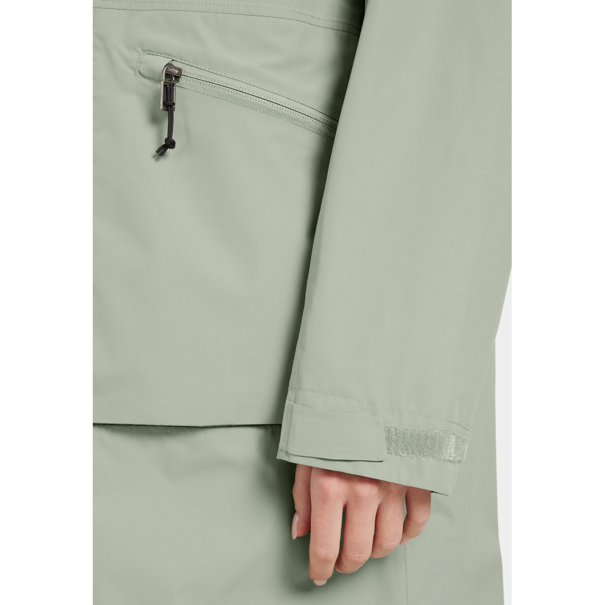 Didriksons Eliana WNS Softshelljacke hellgruen