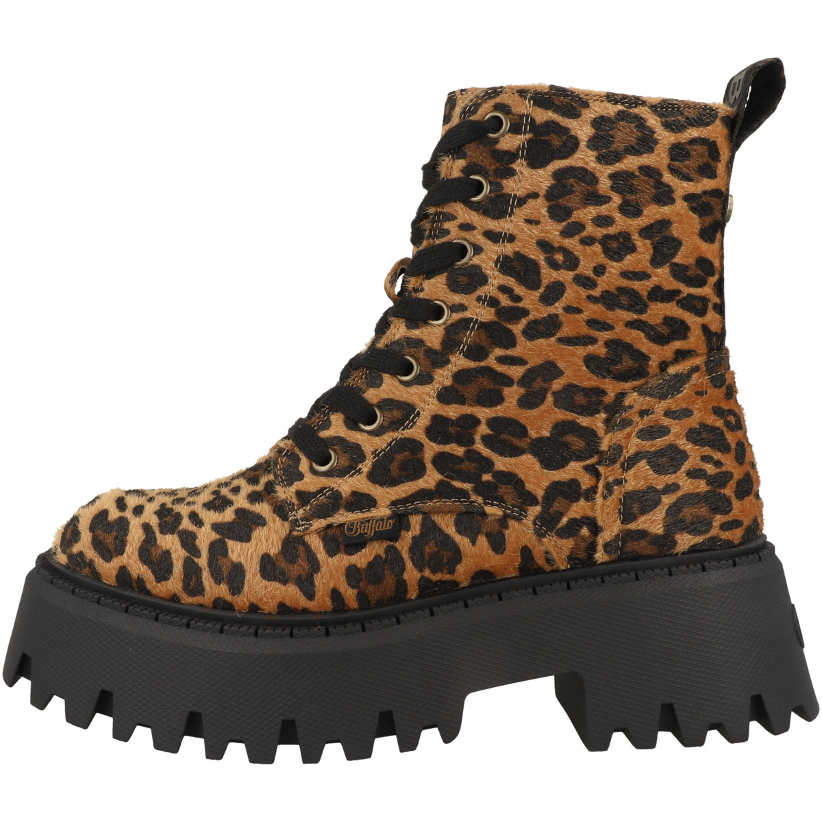 Buffalo Aspen Lace Up Mid Boots multicolor
