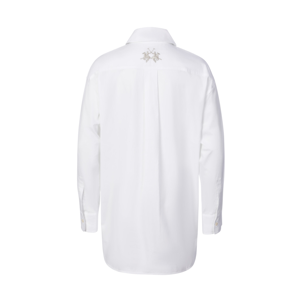 La Martina WCC005 Bluse weiss