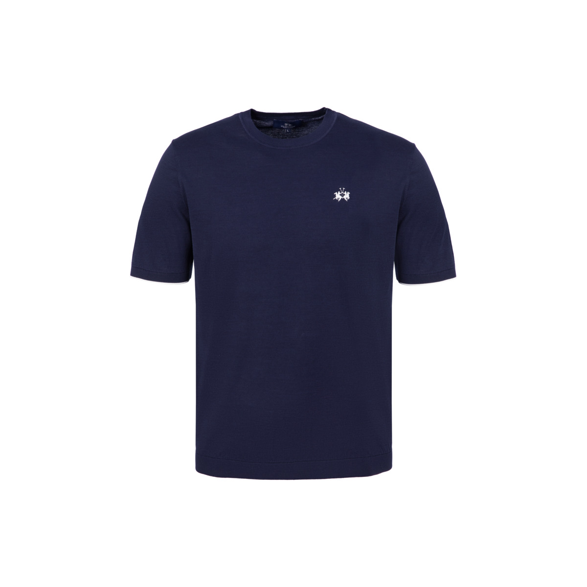La Martina MCS015 T-Shirt dunkelblau