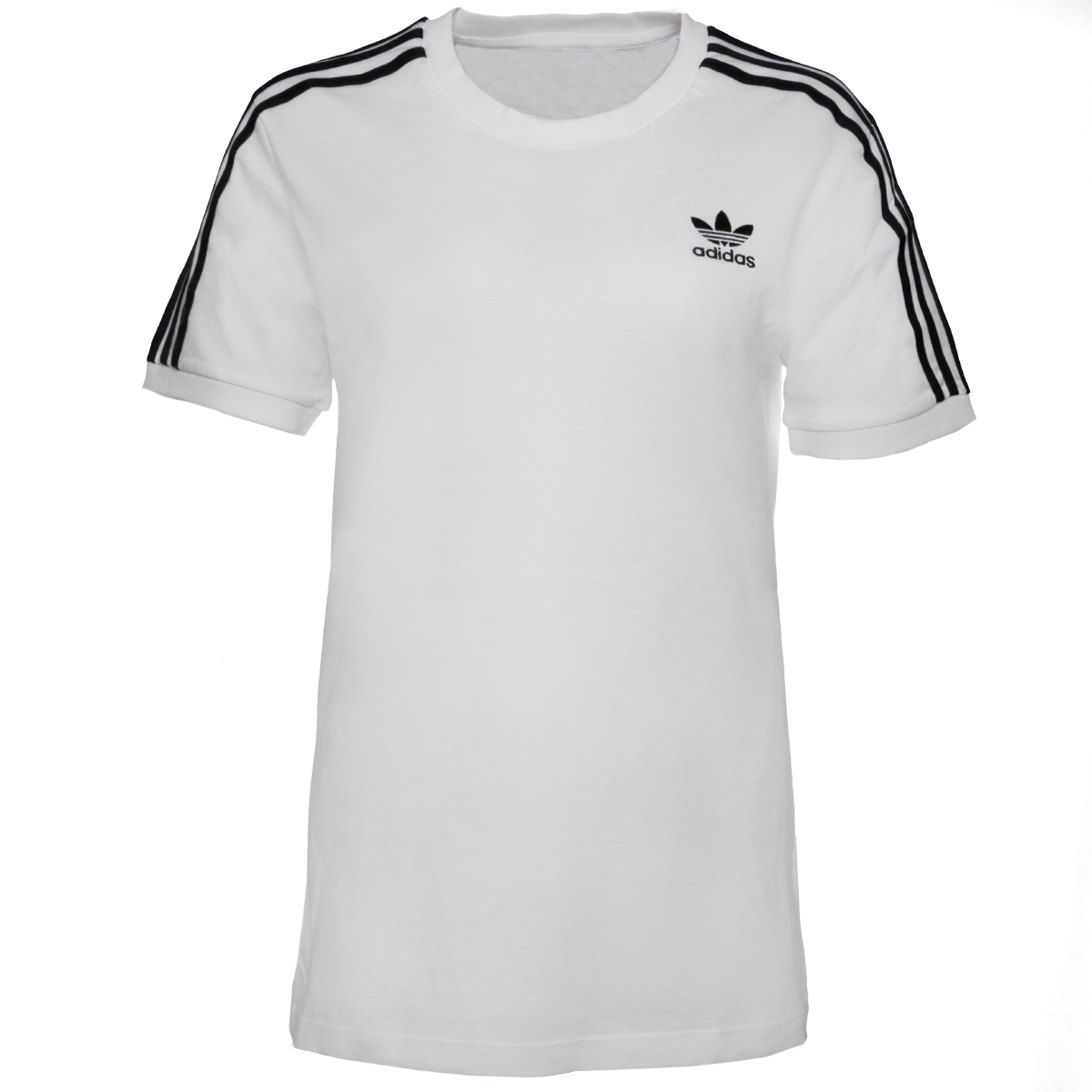 Adidas 3 Stripes Tee T-Shirt weiss