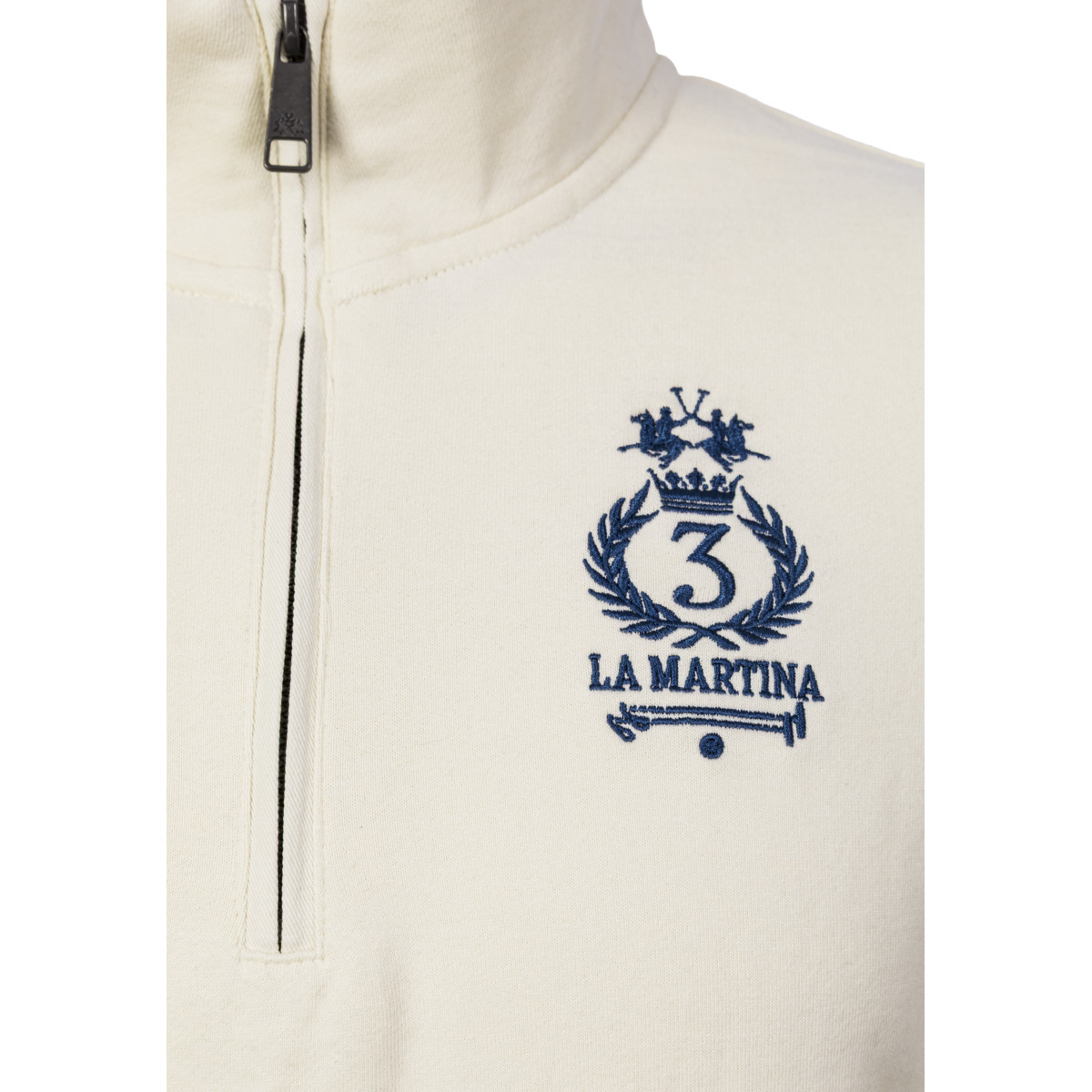 La Martina MBF600 Sweatshirt creme