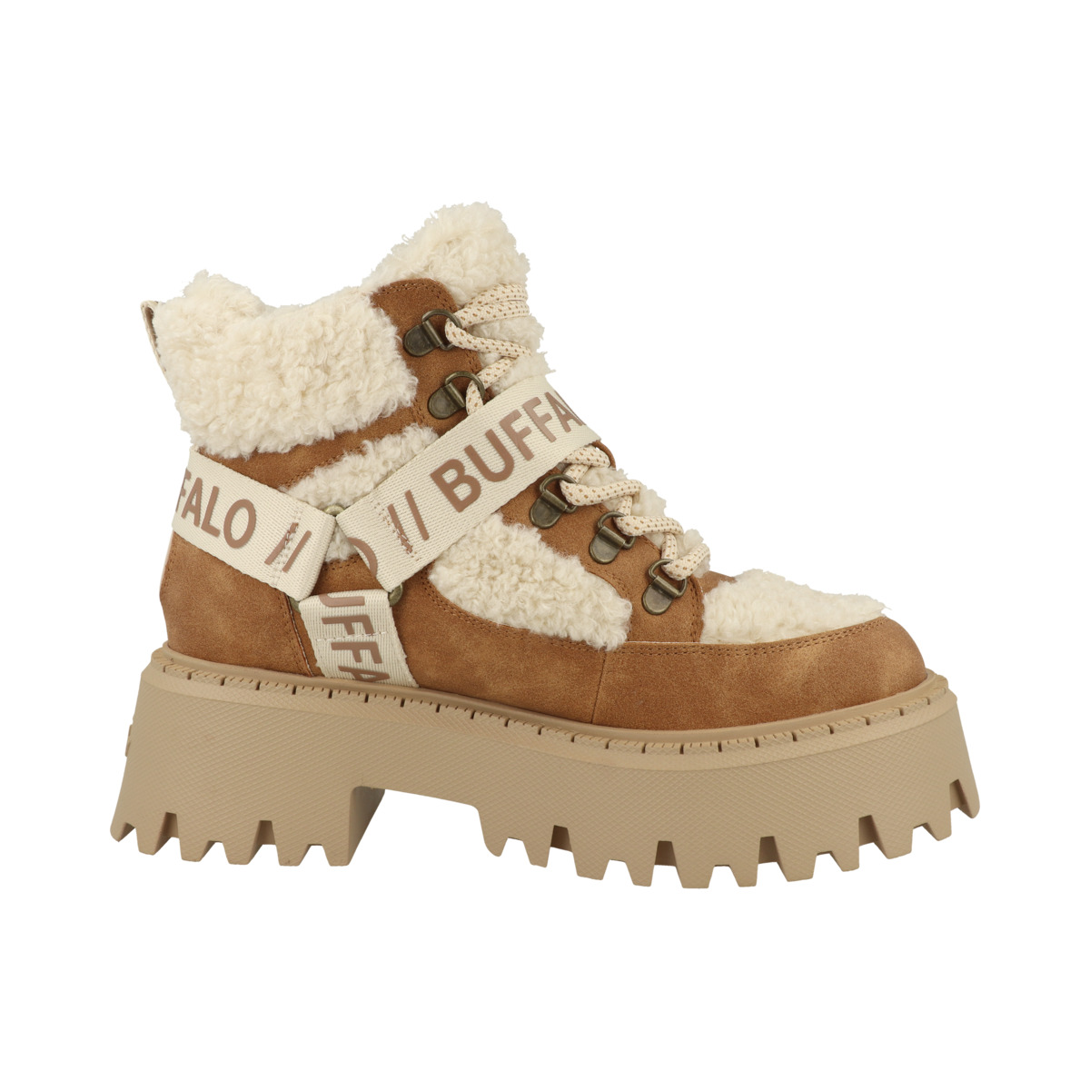Buffalo Aspen Com Mid Warm Boots beige