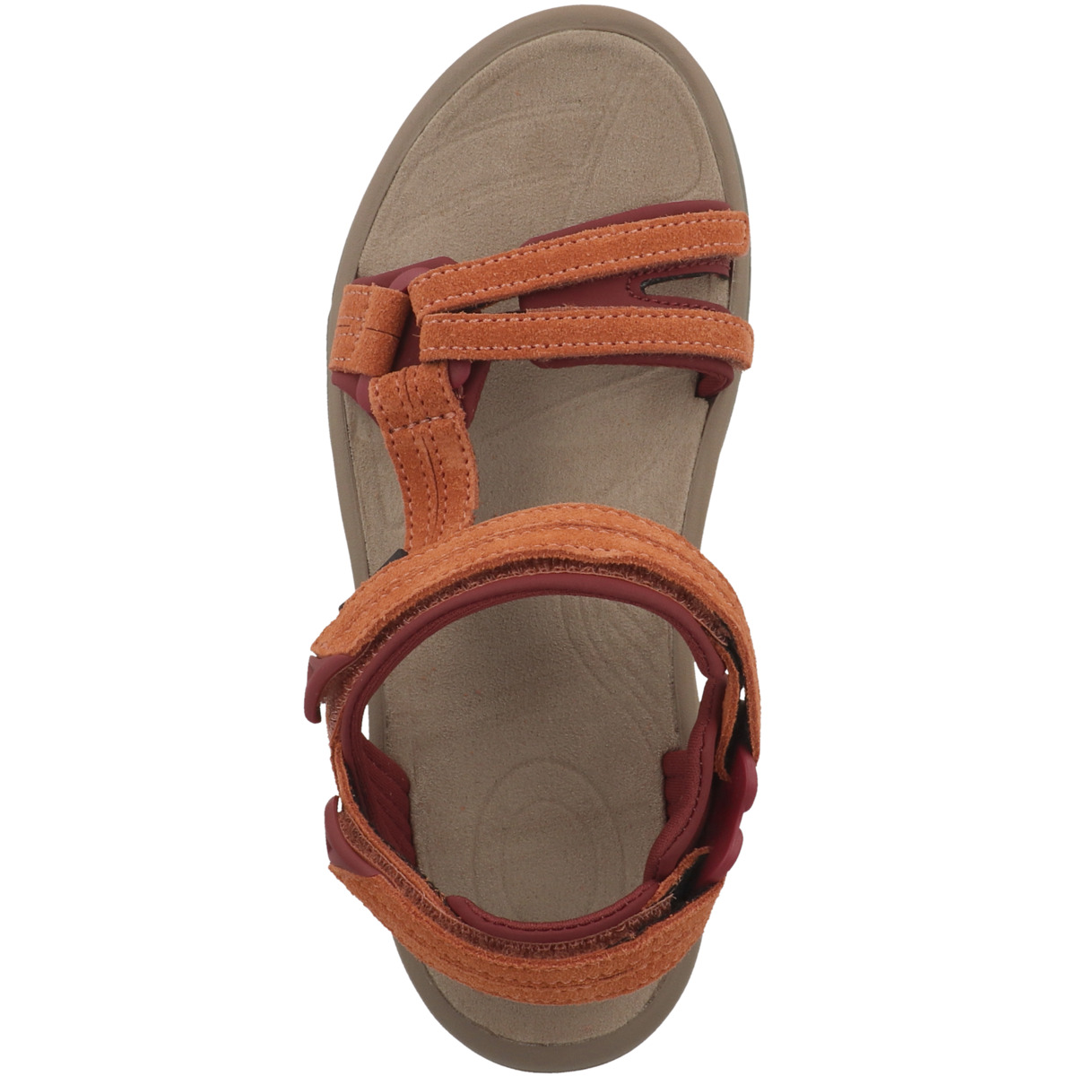 Teva Terra Fi Lite Suede Trekkingsandale rot