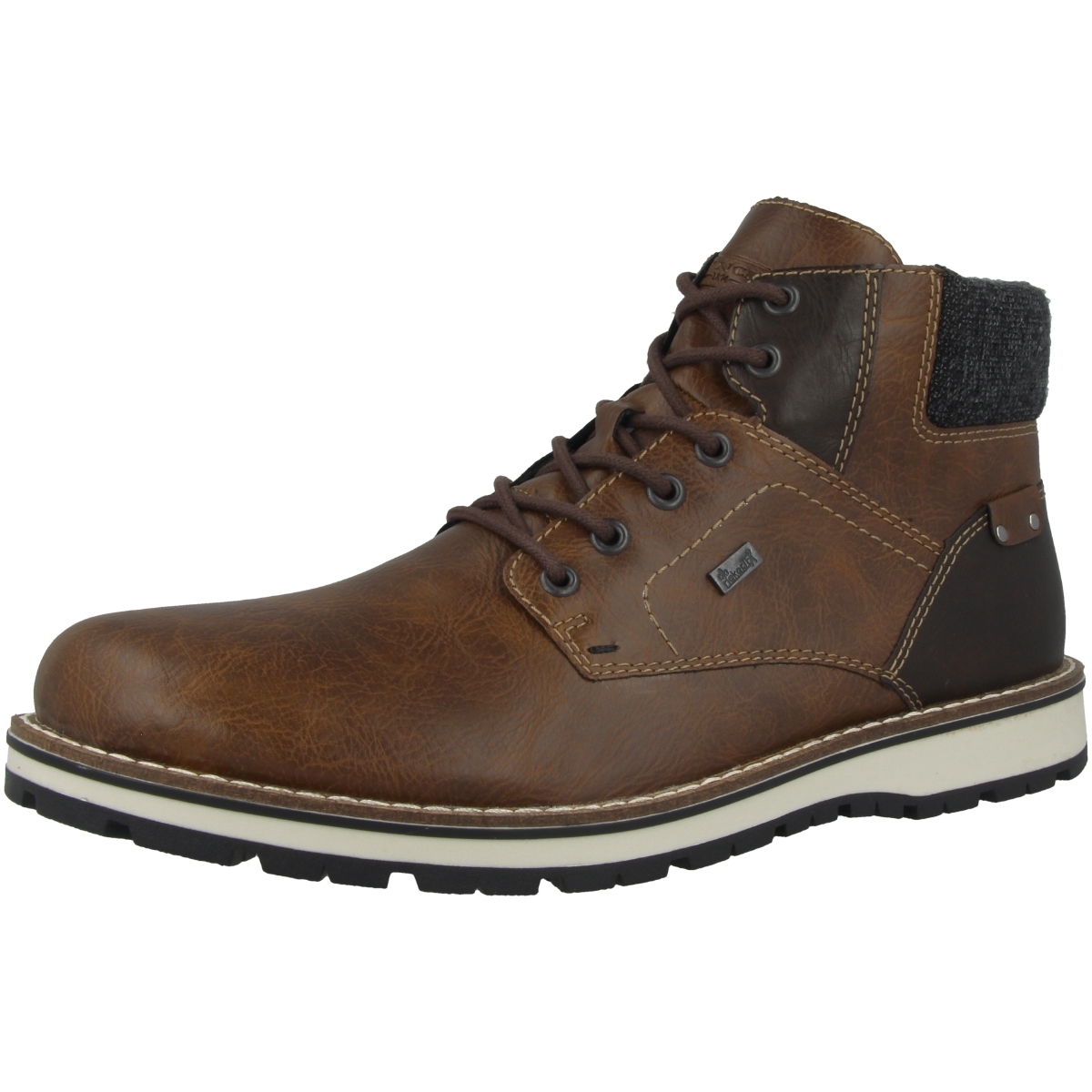 Rieker Gabandi-Hunter-Forato Schuhe Antistress Boots Stiefelette toffee 38434-26 