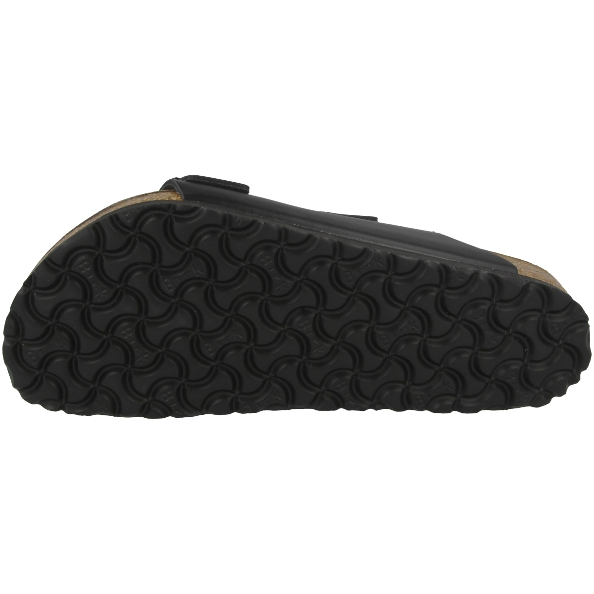 Birkenstock Arizona Glattleder Sandale normal schwarz