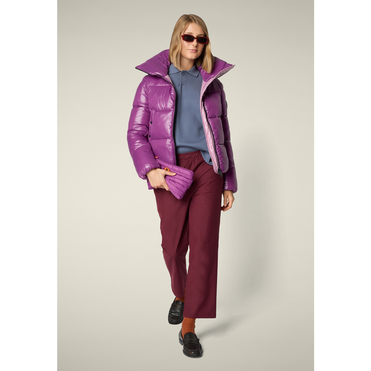 Save the Duck Isla Steppjacke lila