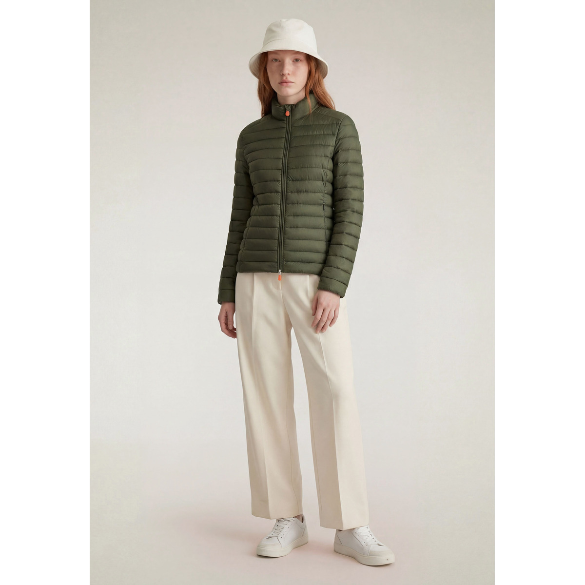 Save the Duck Carly Steppjacke dunkelgruen