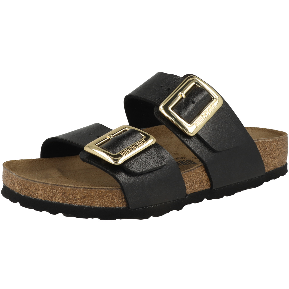 Birkenstock Sydney Cushion Buckle Birko-Flor Graceful Sandale normal schwarz