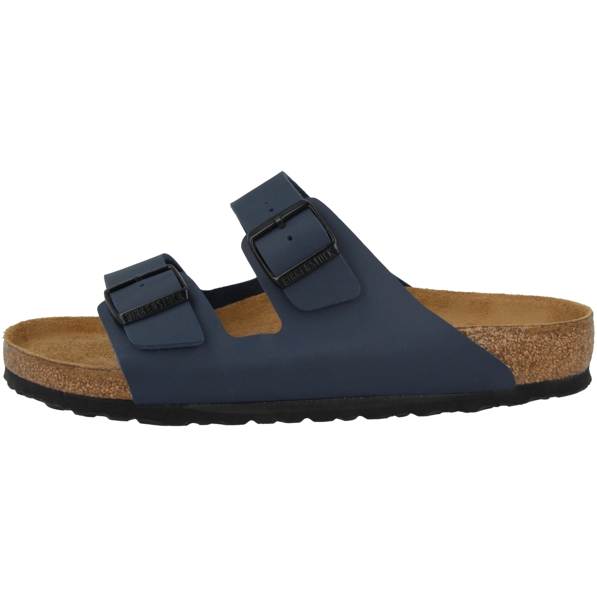 Birkenstock Arizona SFB Birko-Flor Sandale Weichbettung normal blau