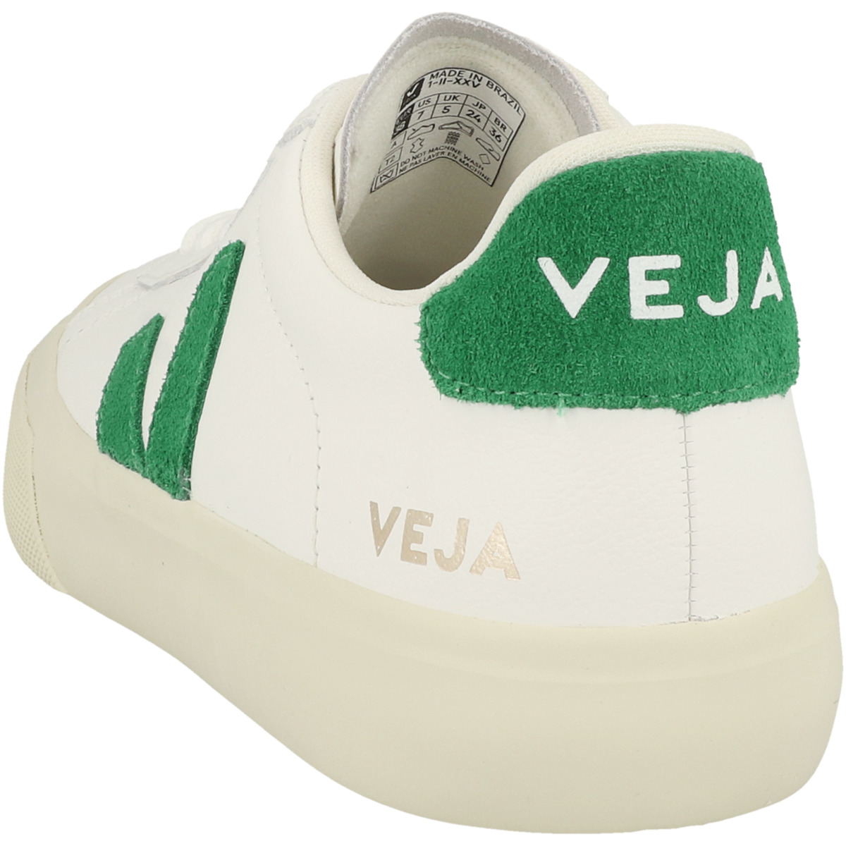 VEJA Campo Chromefree Leather Sneaker low weiss