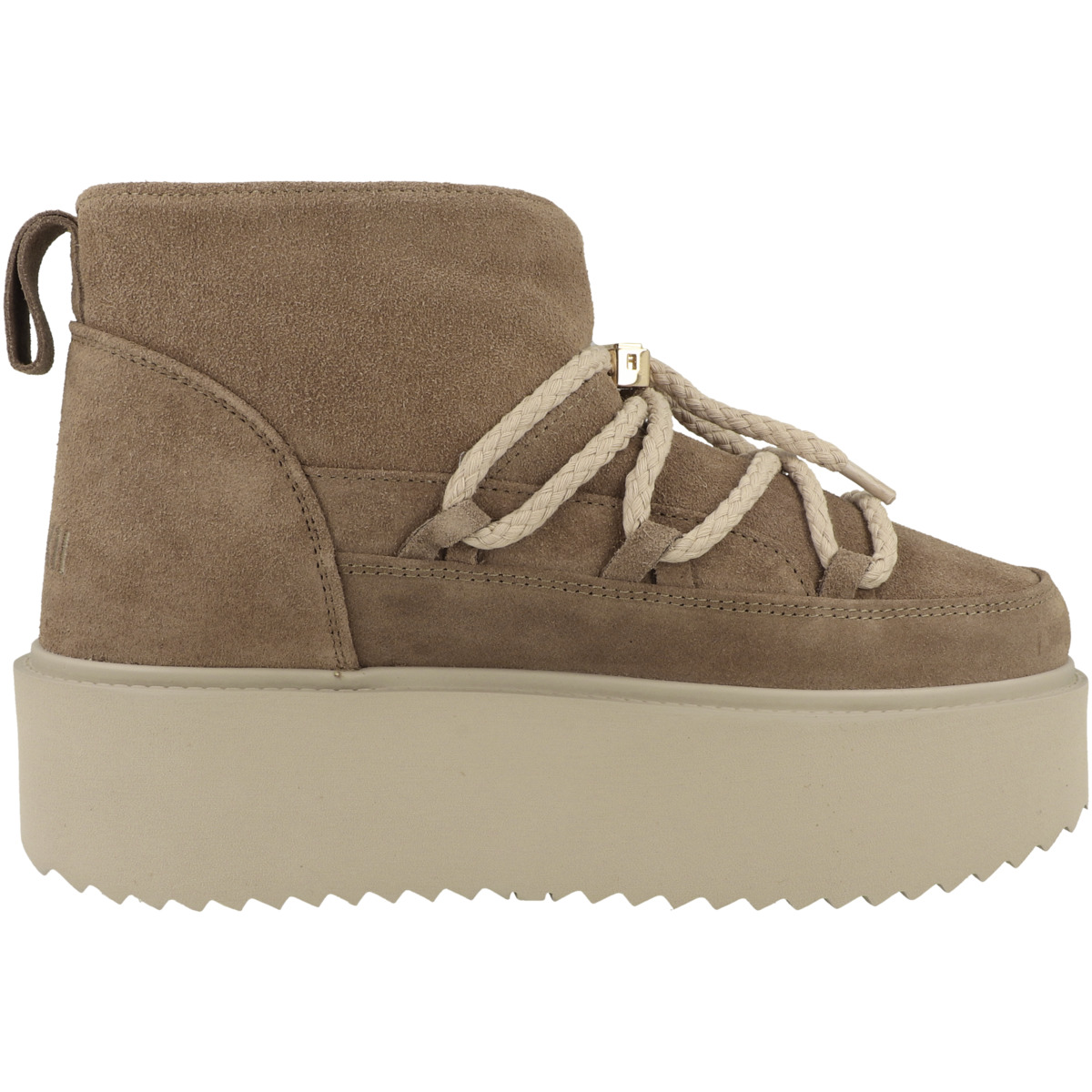 Inuikii Classic Low Platform Boots beige