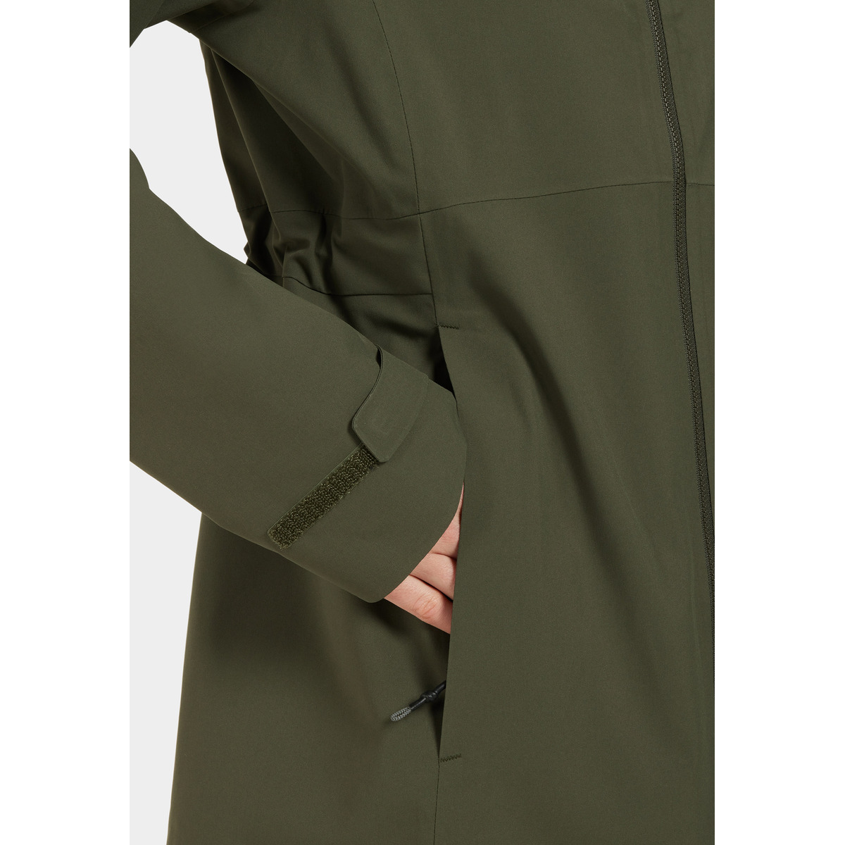 Didriksons Bea WNS Parka dunkelgruen