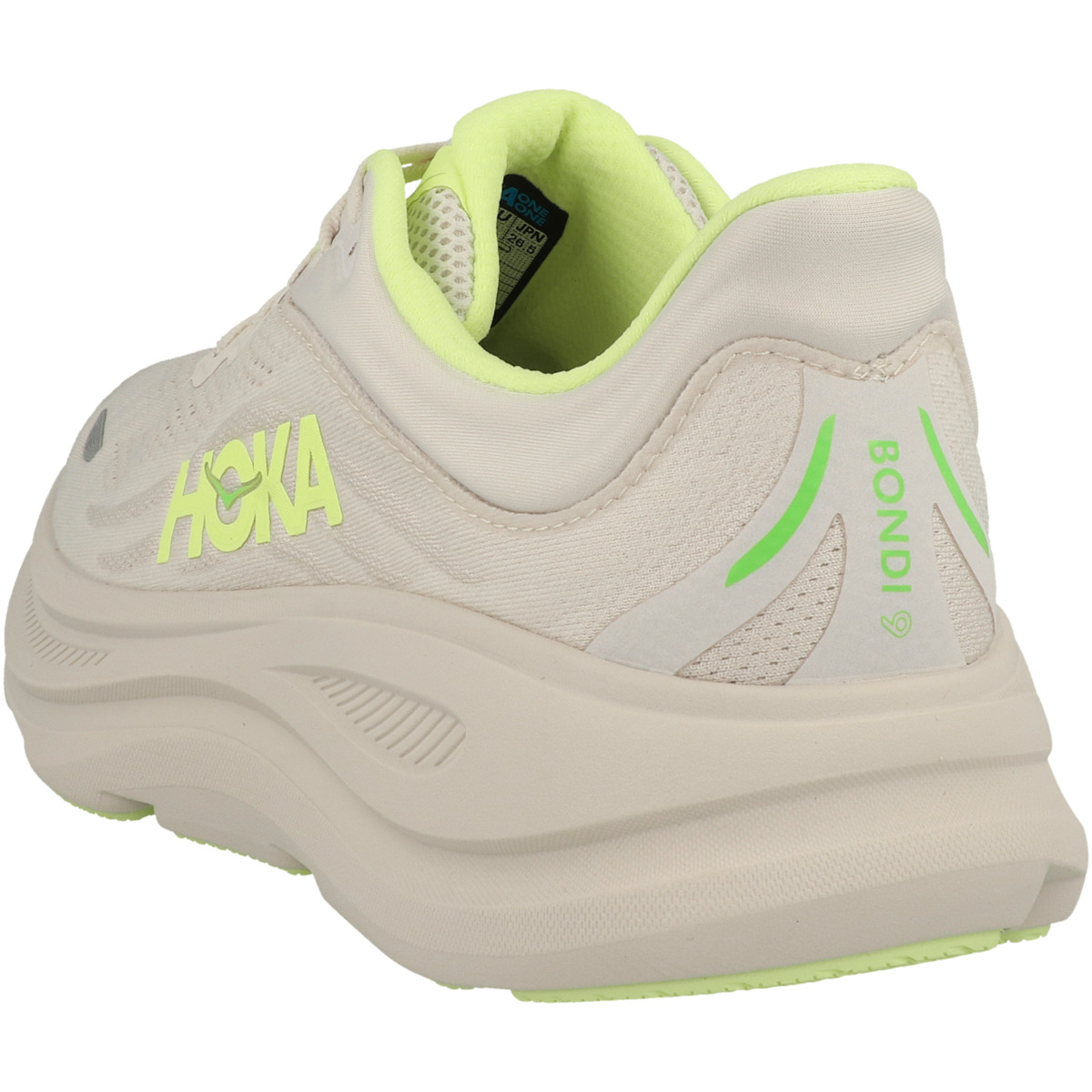 HOKA Bondi 9 Laufschuhe hellgrau