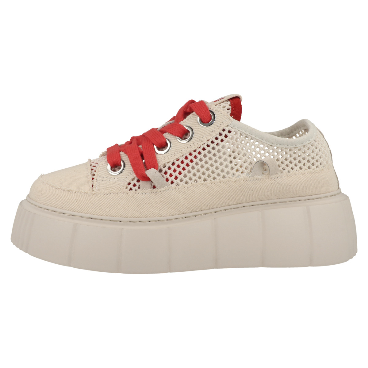 Inuikii Matilda Net Sneaker low creme