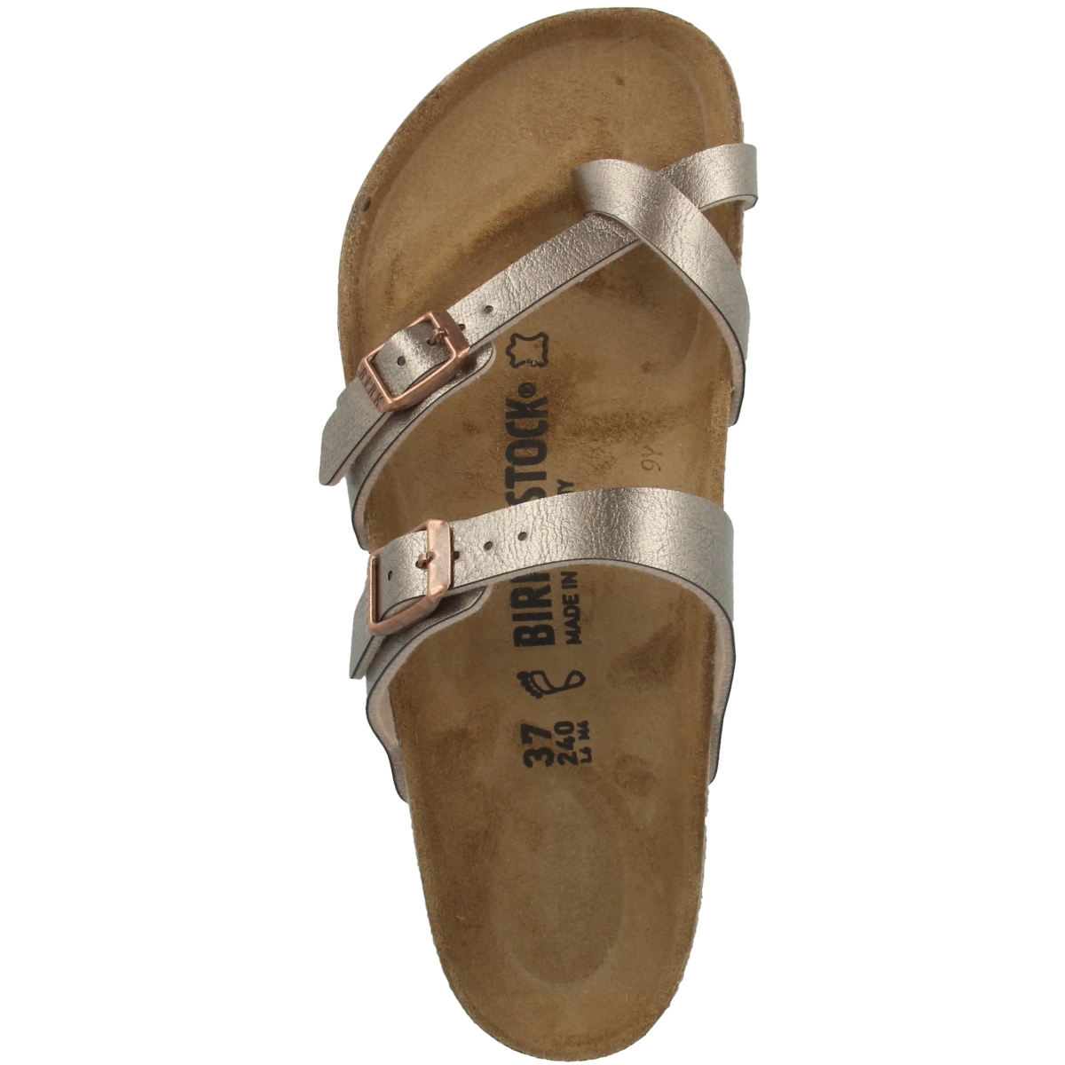 Birkenstock Mayari Birko-Flor Sandale normal braun