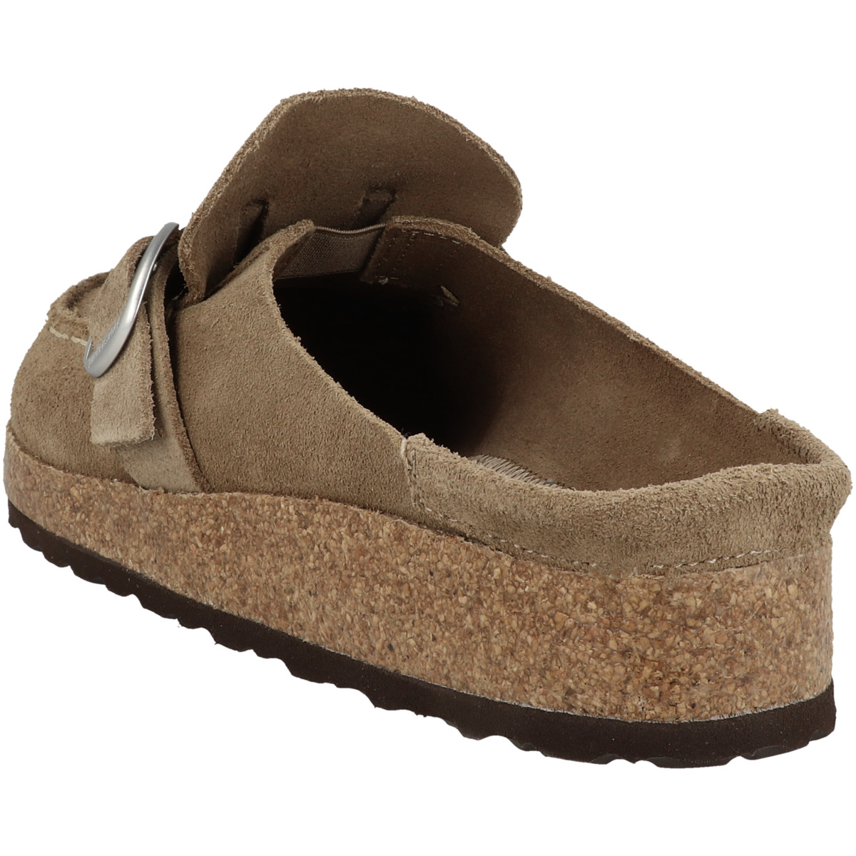 Birkenstock Buckley Veloursleder Clogs normal braun