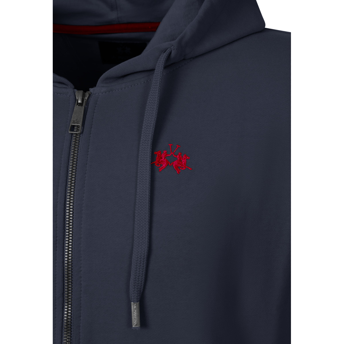 La Martina MCF011 Kapuzenpullover dunkelblau