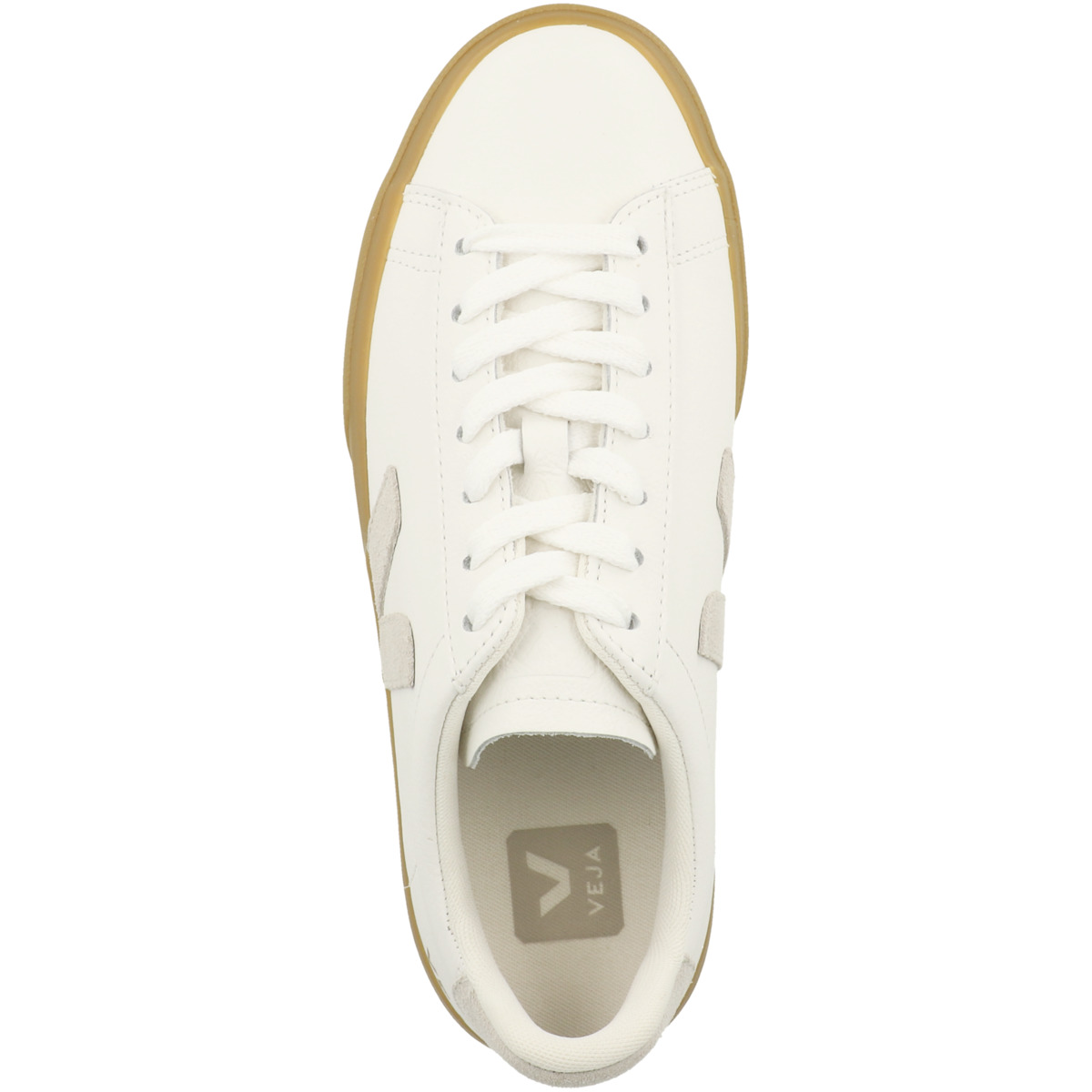 VEJA Campo Chromefree Leather Sneaker low weiss