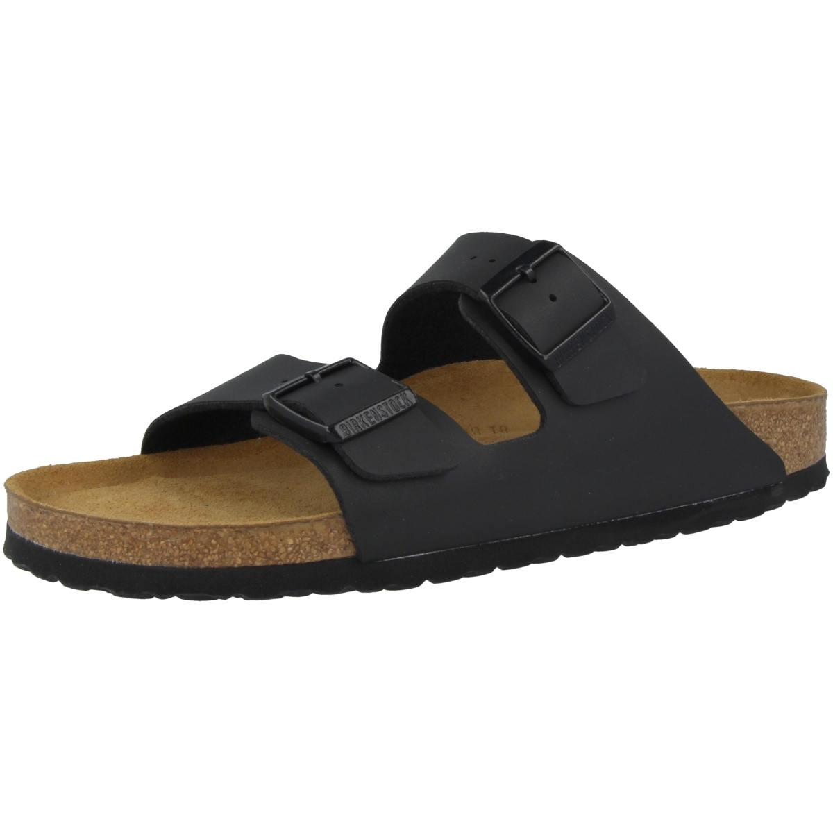 Birkenstock Arizona Birko-Flor Sandale Weichbettung schmal schwarz