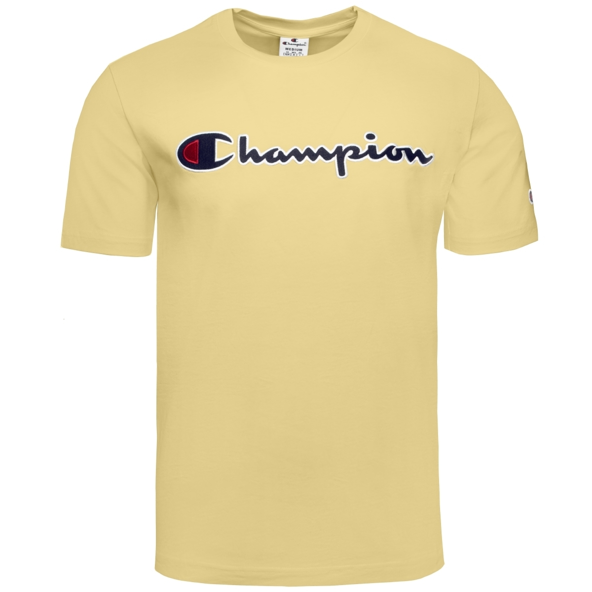 Champion Crewneck T-Shirt gelb