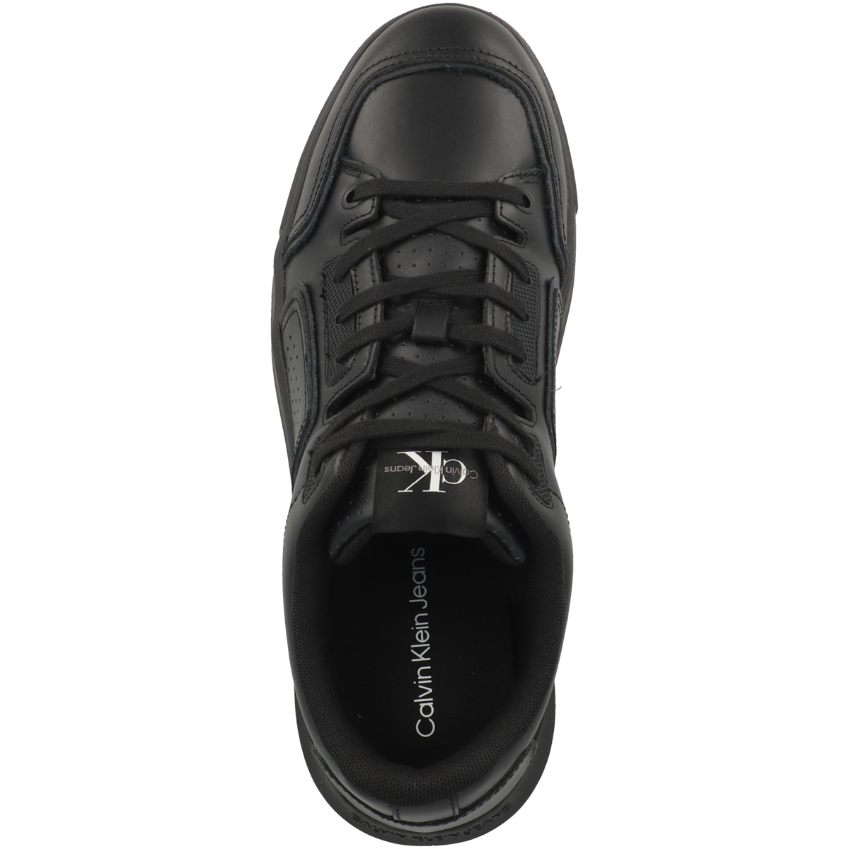 Calvin Klein Jeans Chunky Cups Laceup Low Lth-Pu Sneaker schwarz
