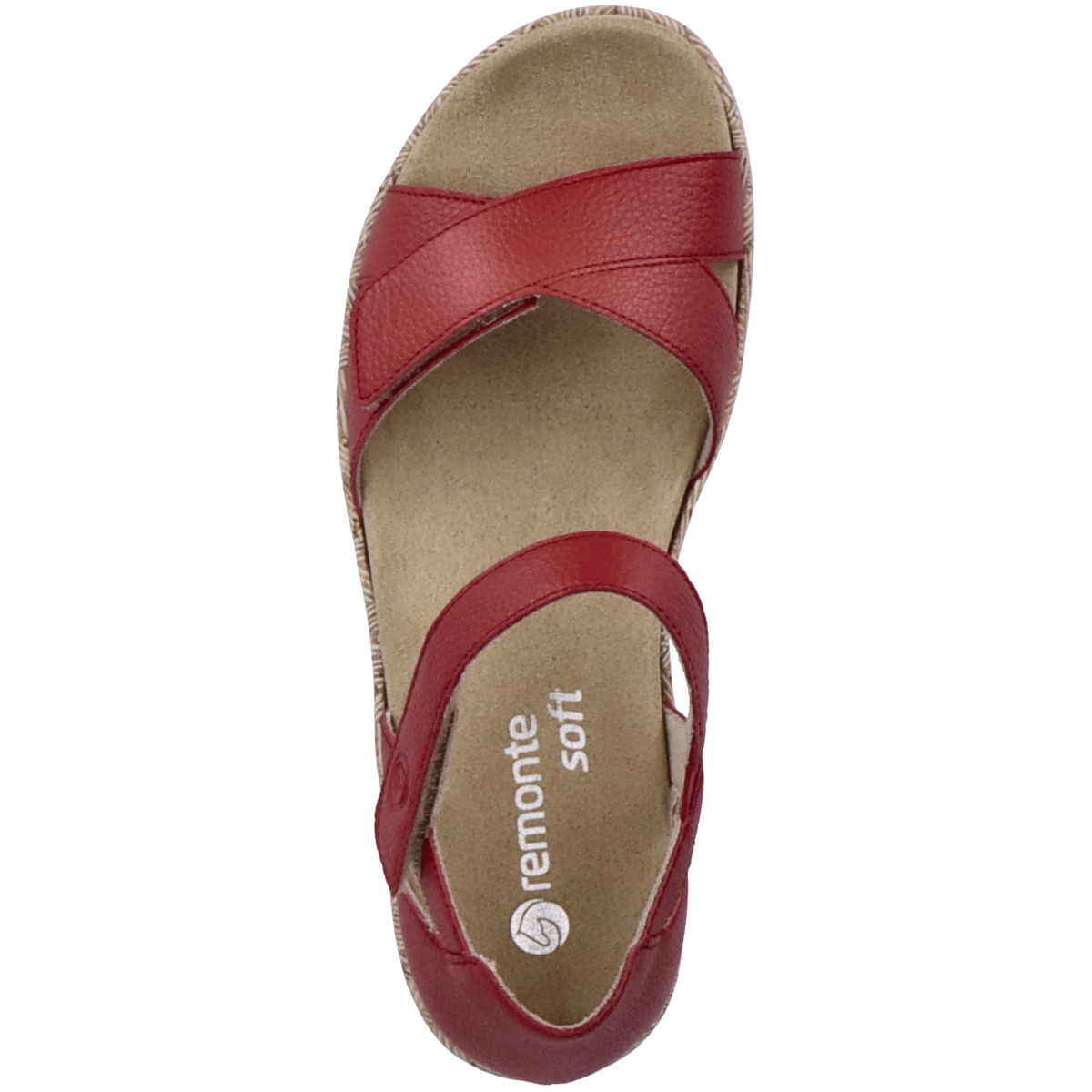 Remonte R6859 Sandale rot