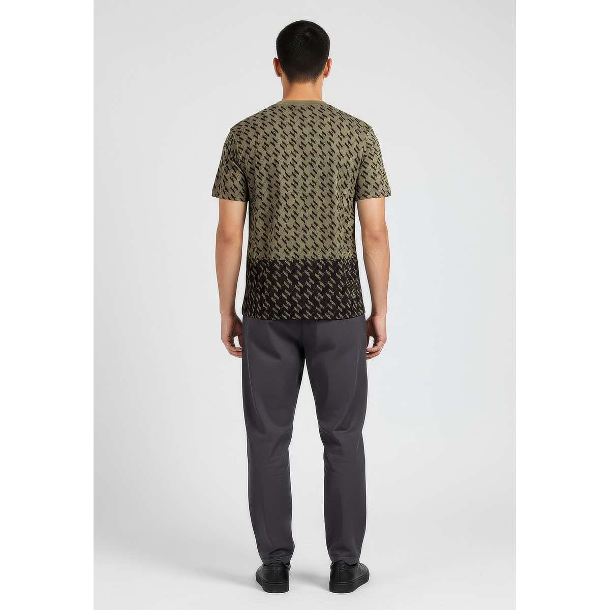 KARL LAGERFELD 755133 T-Shirt dunkelgruen