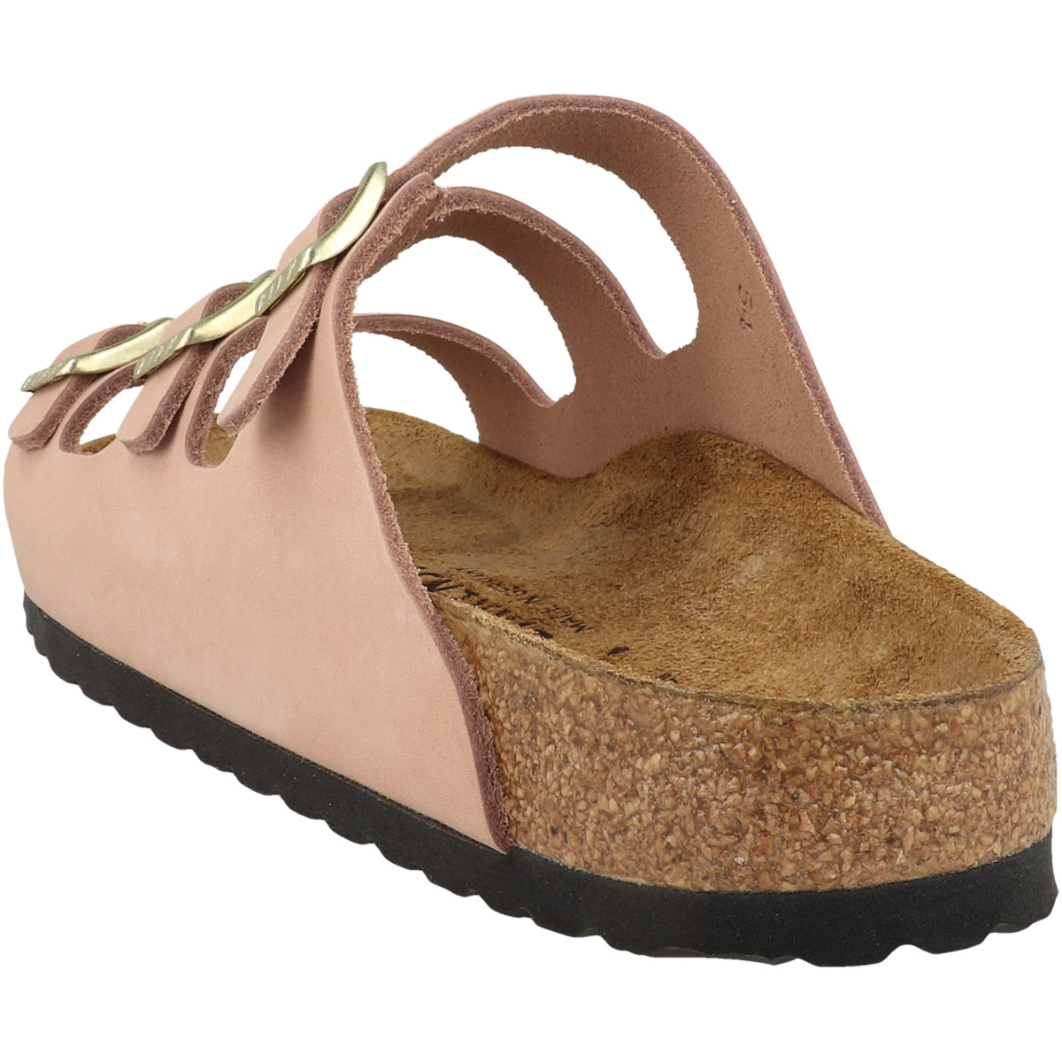 Birkenstock Florida Fresh Nubukleder Sandale schmal rosa