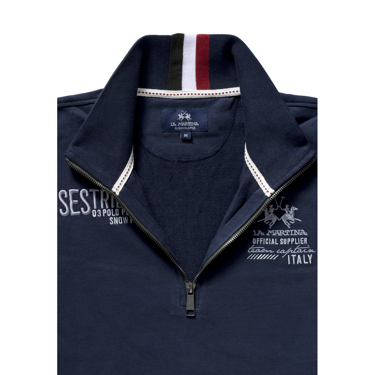 La Martina MBF308 Pullover dunkelblau