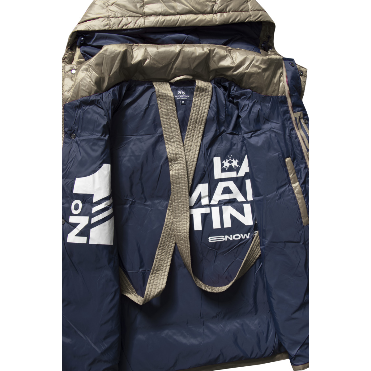 La Martina MBO021 Daunenjacke grau