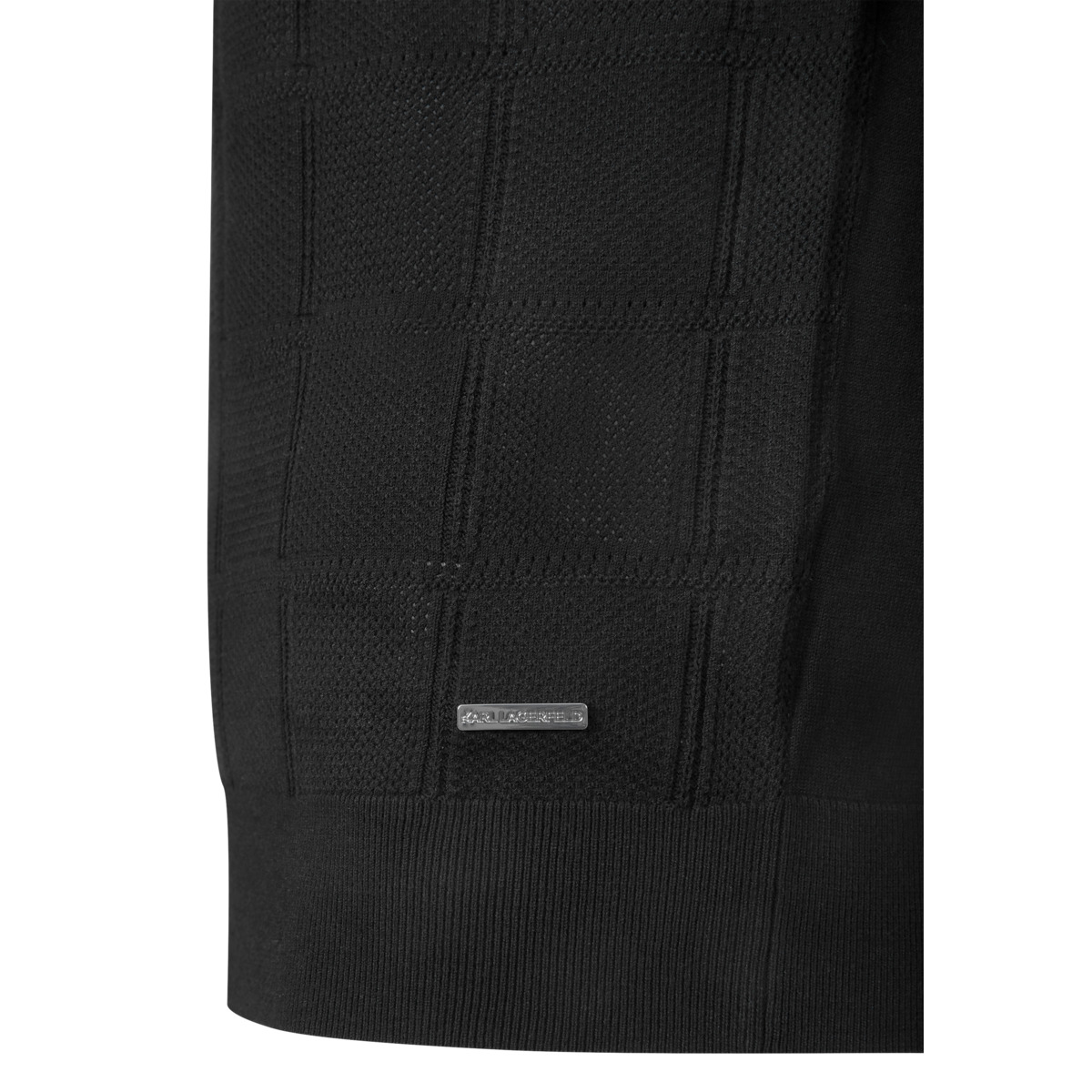 KARL LAGERFELD 655011 Poloshirt schwarz