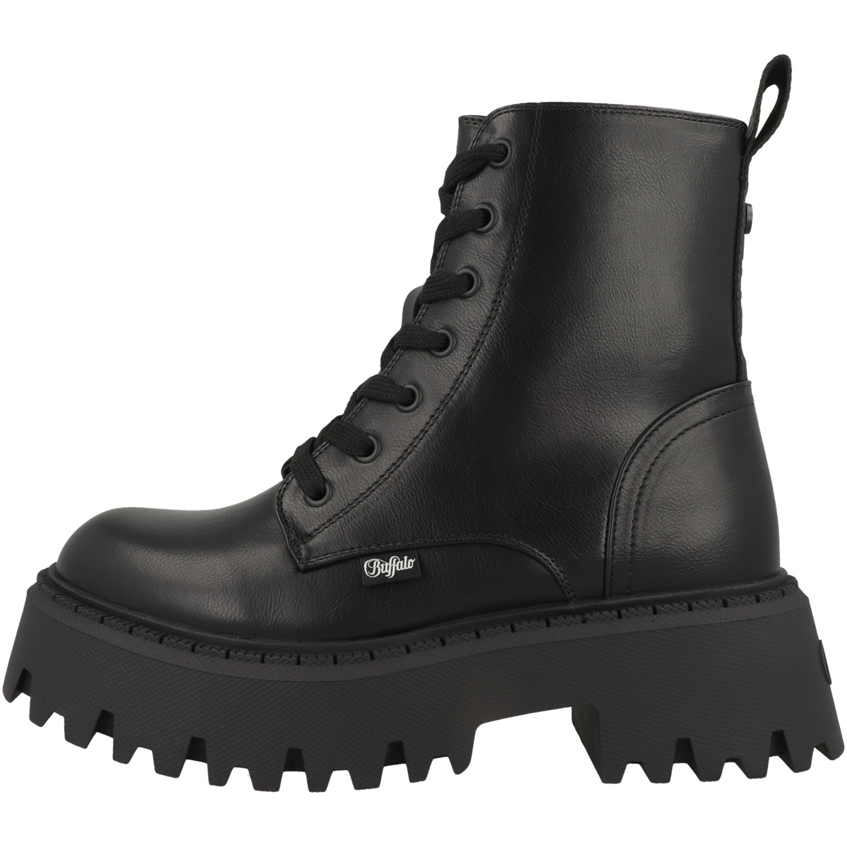 Buffalo Aspen Lace Up Mid Boots schwarz