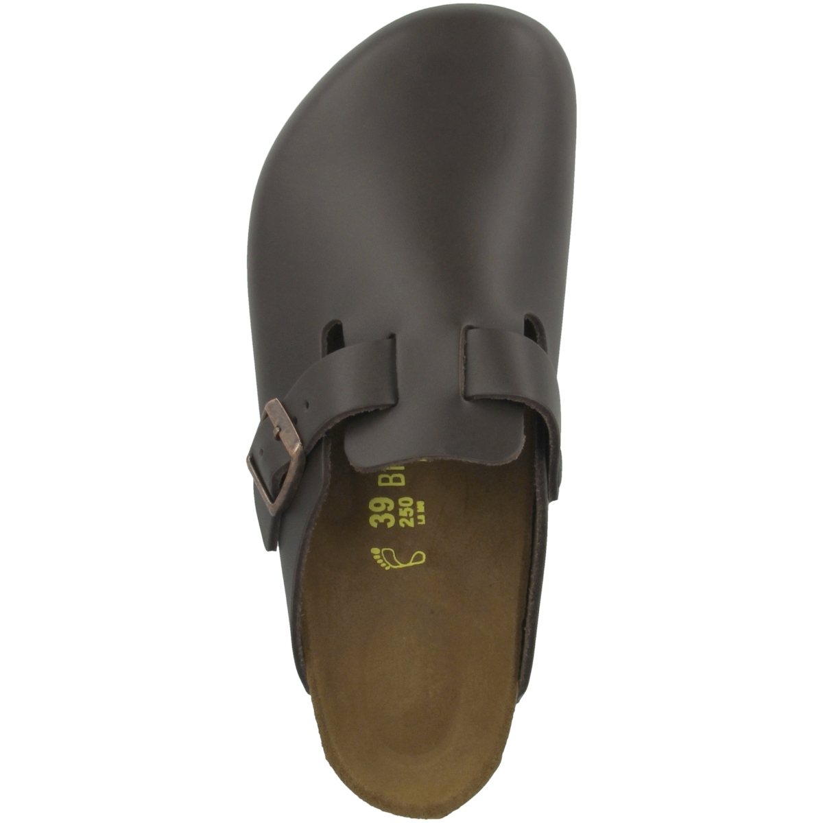 Birkenstock Boston Glattleder Clogs normal braun