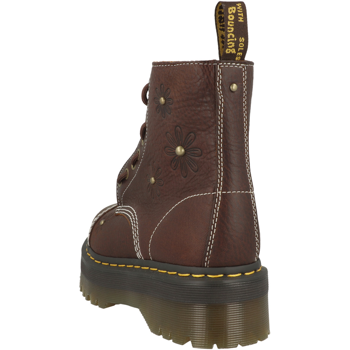 Dr. Martens Sinclair Flower Boots dunkelbraun