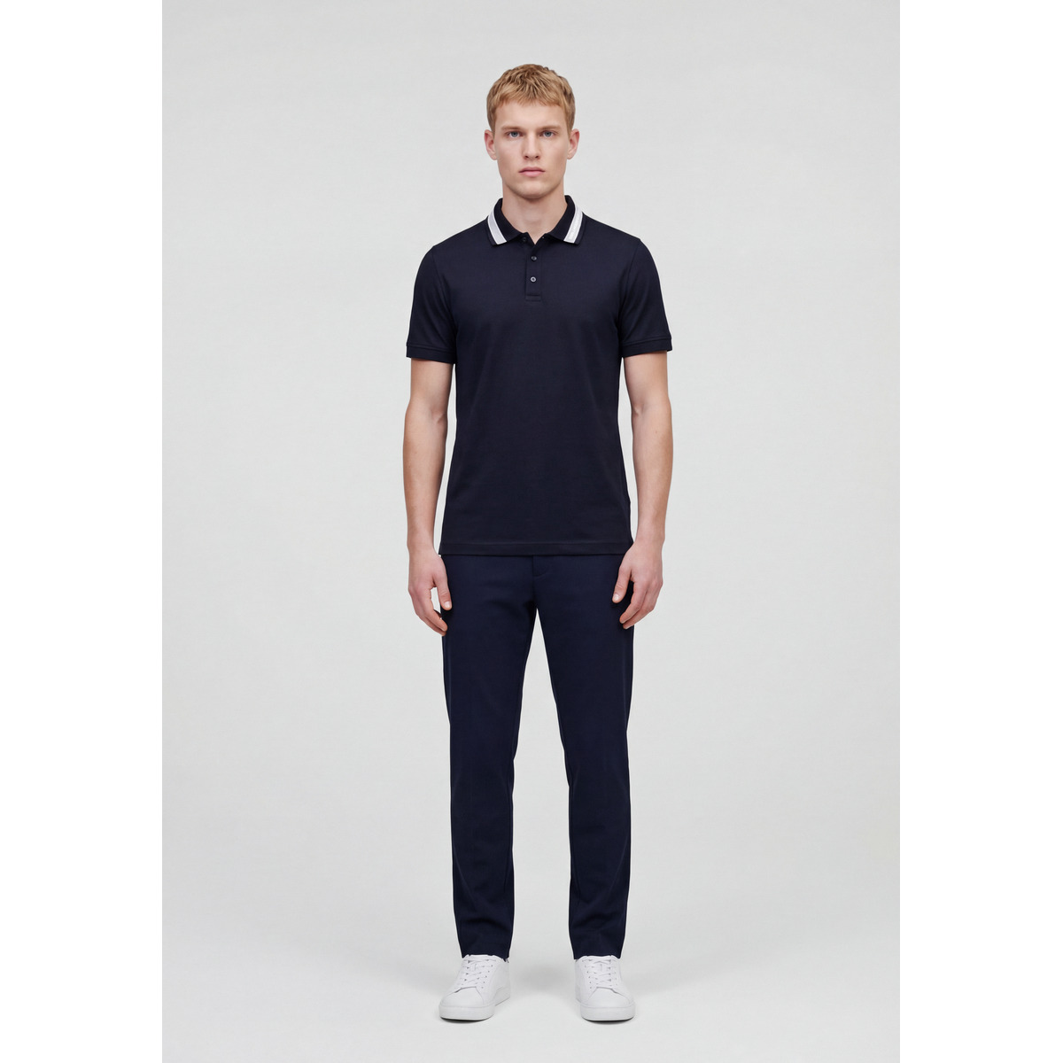 KARL LAGERFELD 745001 Poloshirt dunkelblau