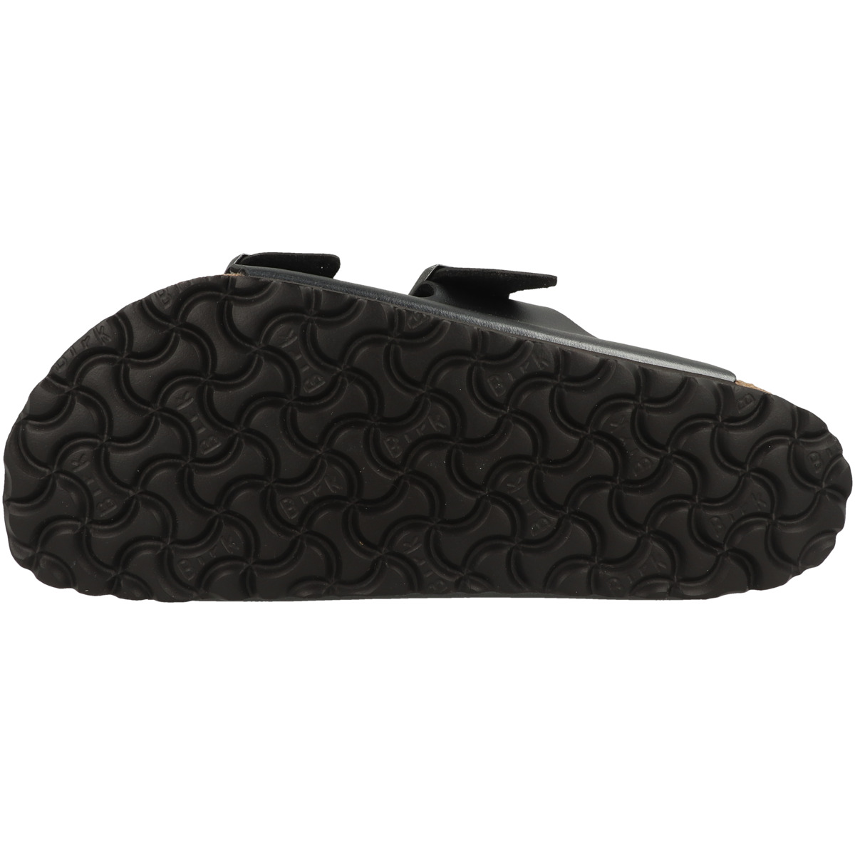 Birkenstock Arizona Birko-Flor Metallic Sandale normal schwarz