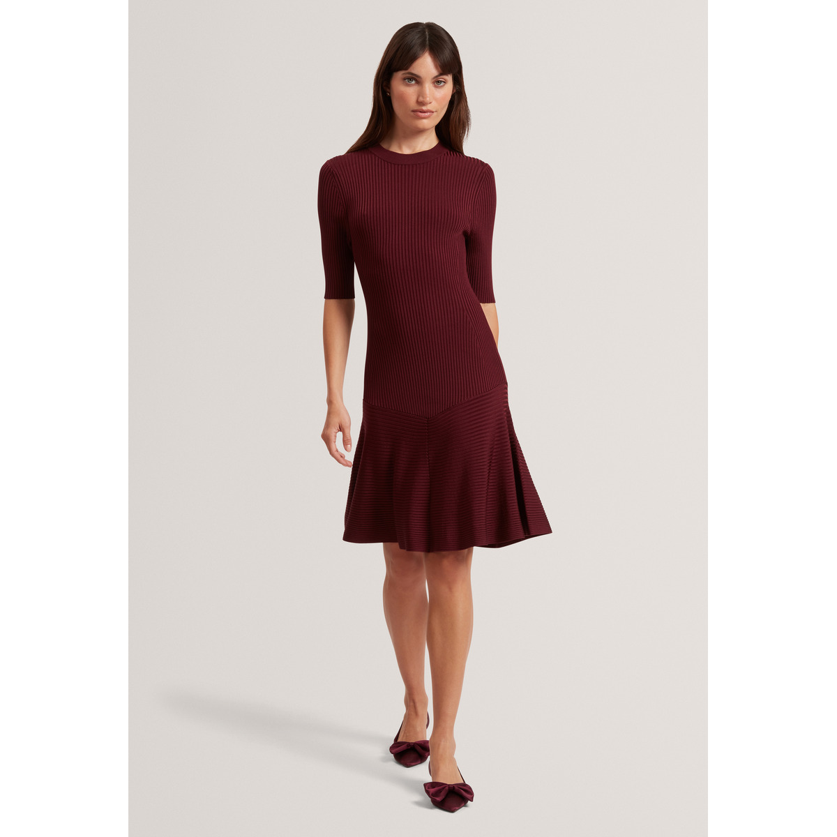 Ted Baker MAHRAA Kleid bordeaux