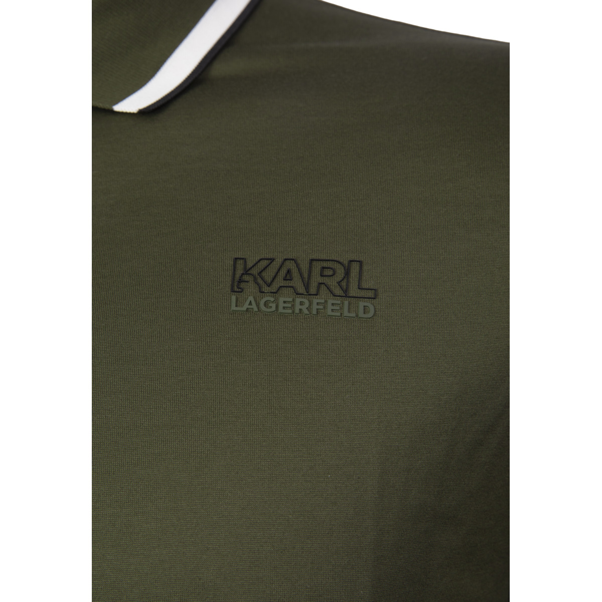KARL LAGERFELD 745005 Poloshirt dunkelgruen