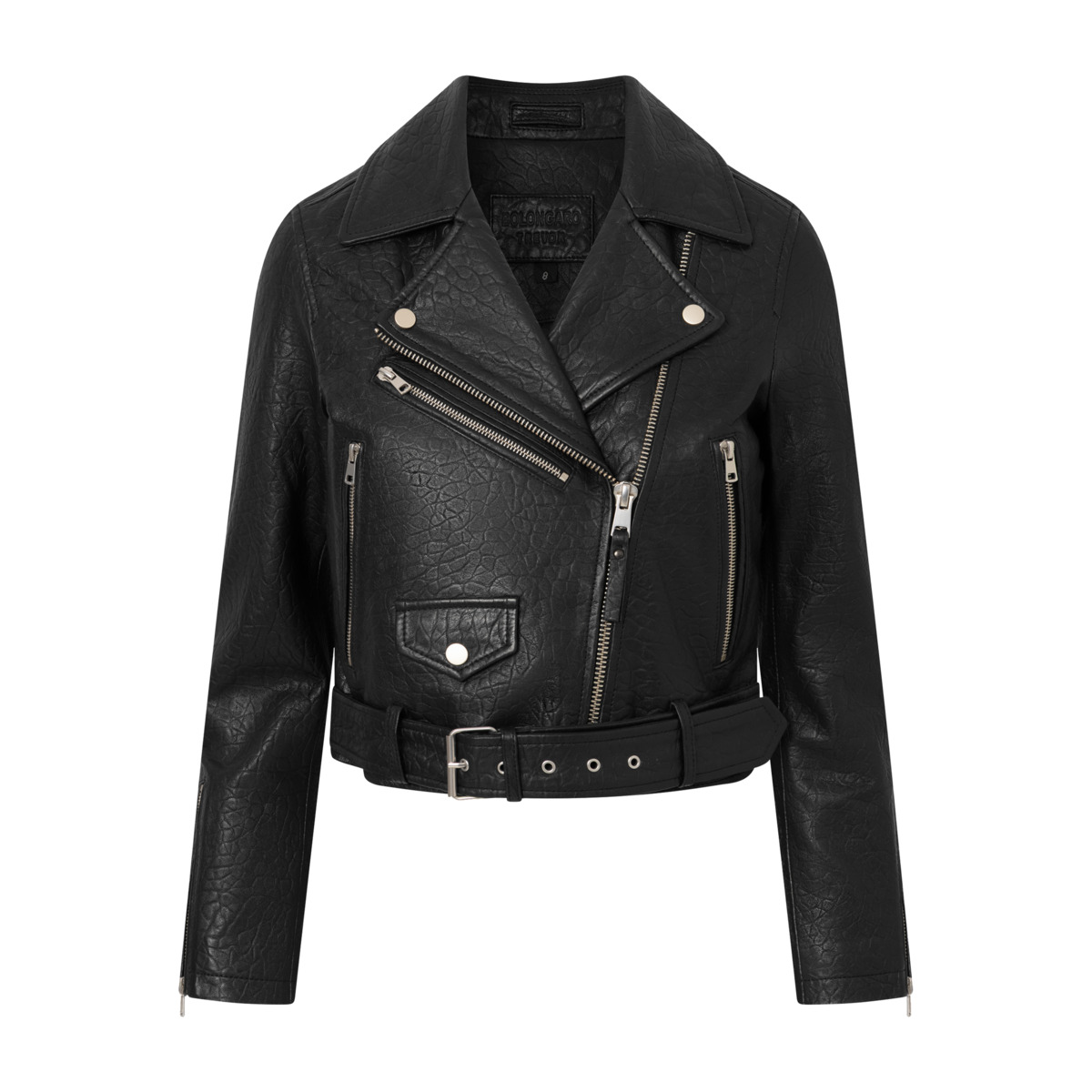 Bolongaro Trevor Sarah Biker Lederjacke schwarz