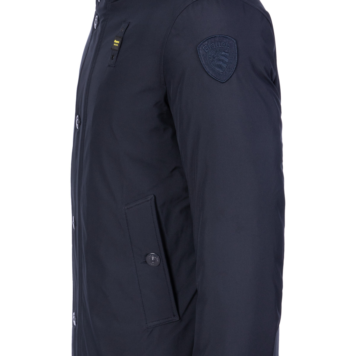 Blauer Chester Parka blau