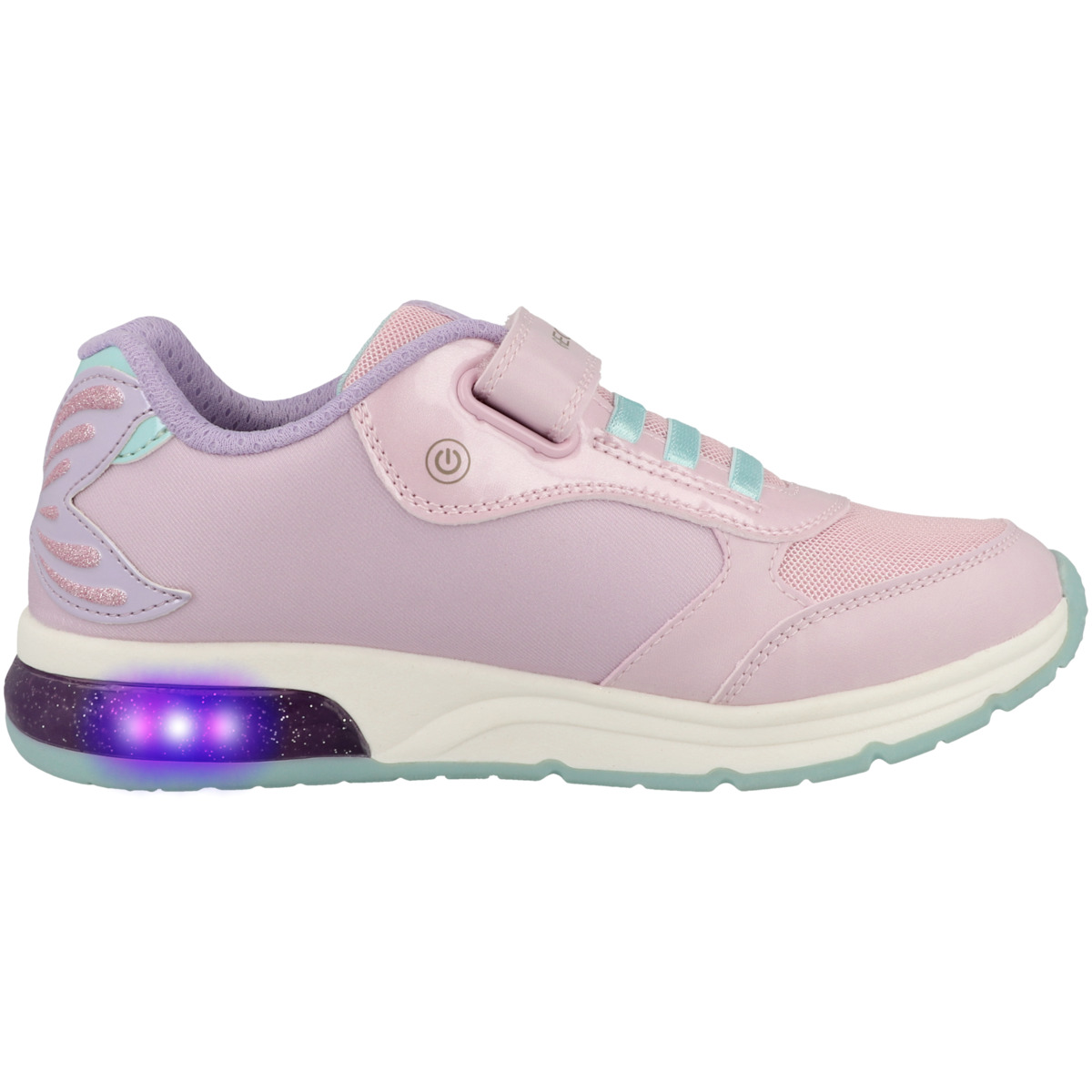 GEOX J Spaceclub G. A Sneaker low pink